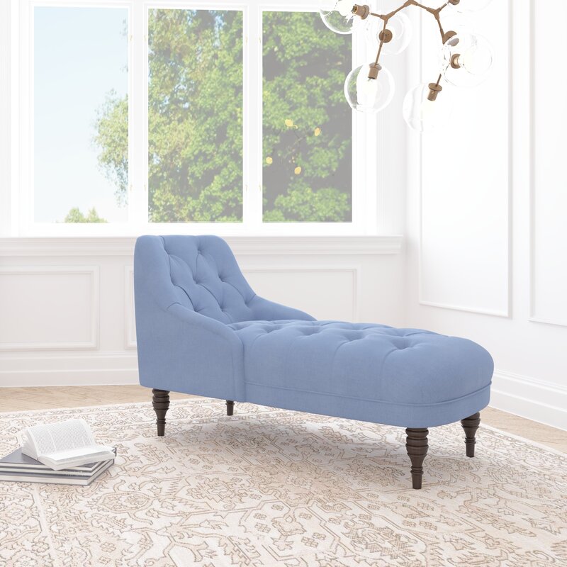 Rosdorf Park Strattenborough Upholstered Chaise Lounge Wayfair   Strattenborough Upholstered Chaise Lounge 